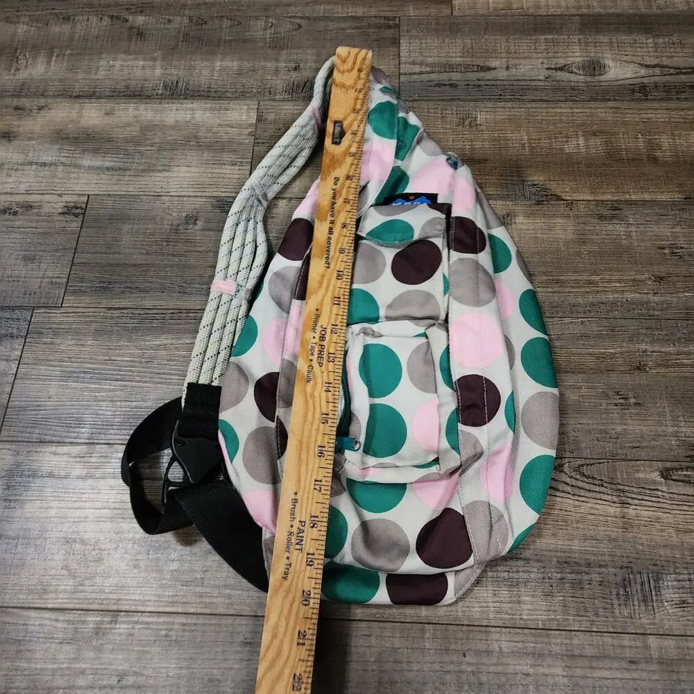 Kavu Polka Dot sling bag backpack green pink grey black 2584
